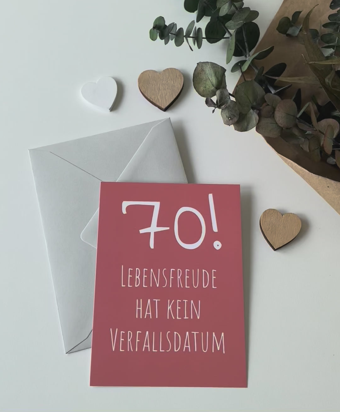 70. Geburtstag Einladung Lebensfreude