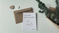 Glückwunsch - Postkarte: So alt schon?