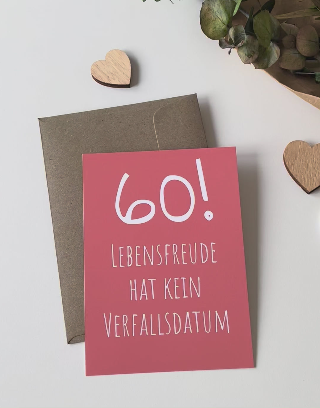 Einladung 60. Geburtstag lebendfreude witzig lustig 