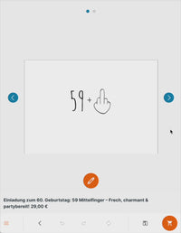 Einladung zum 30. Geburtstag: 29+ Mittelfinger – Frech aus den Zwanzigern!