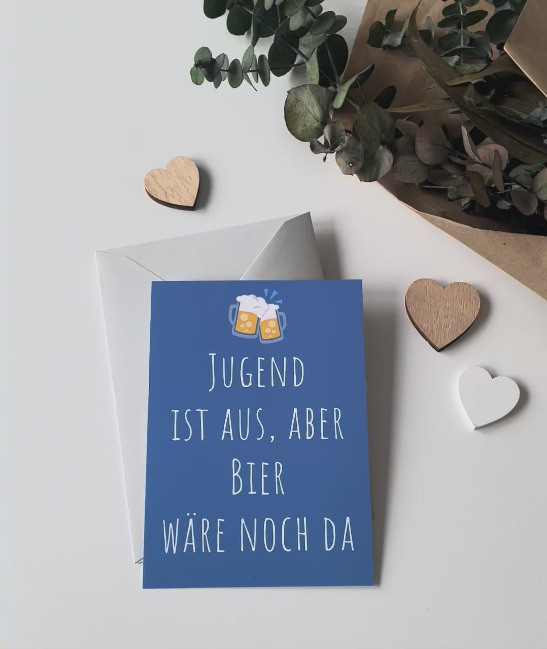 Geburtstagseinladung lustig Bier