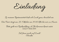 Ruhestand Einladung: Ruhestand - der schönste Neustart