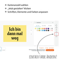 Ruhestand Einladung – Lustige Einladungskarten für Rentenfeier & Abschied Feier - Individuelle Einladung