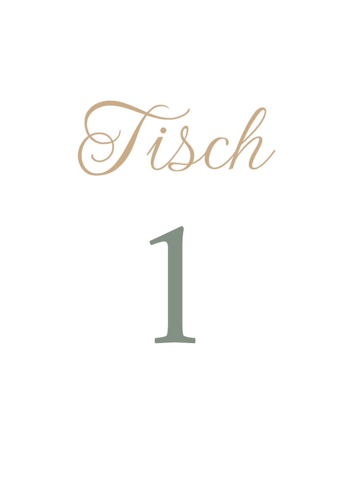 Tischkarten Hochzeit „Weiß“ – Tischnummern passend zum Sitzplan