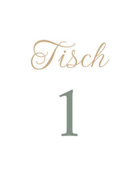 Tischkarten Hochzeit „Weiß“ – Tischnummern passend zum Sitzplan