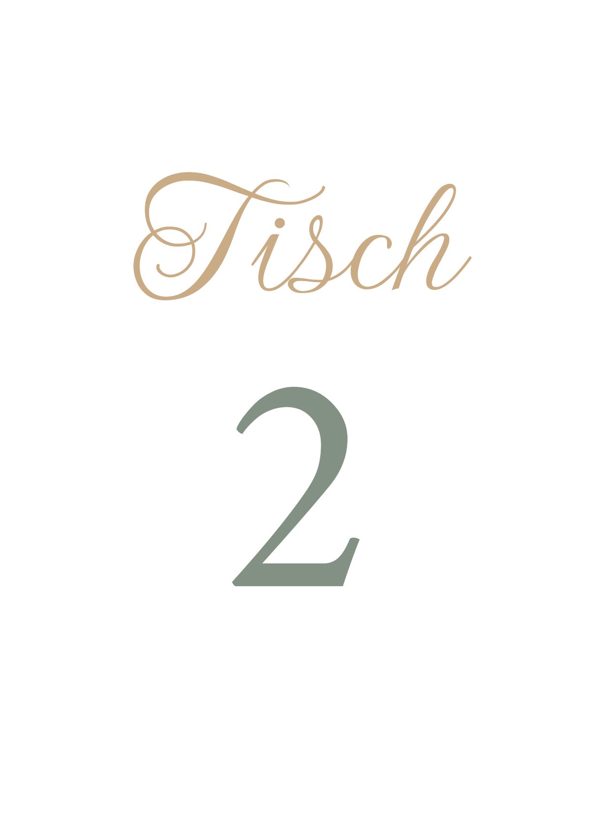 Tischkarten Hochzeit „Weiß“ – Tischnummern passend zum Sitzplan