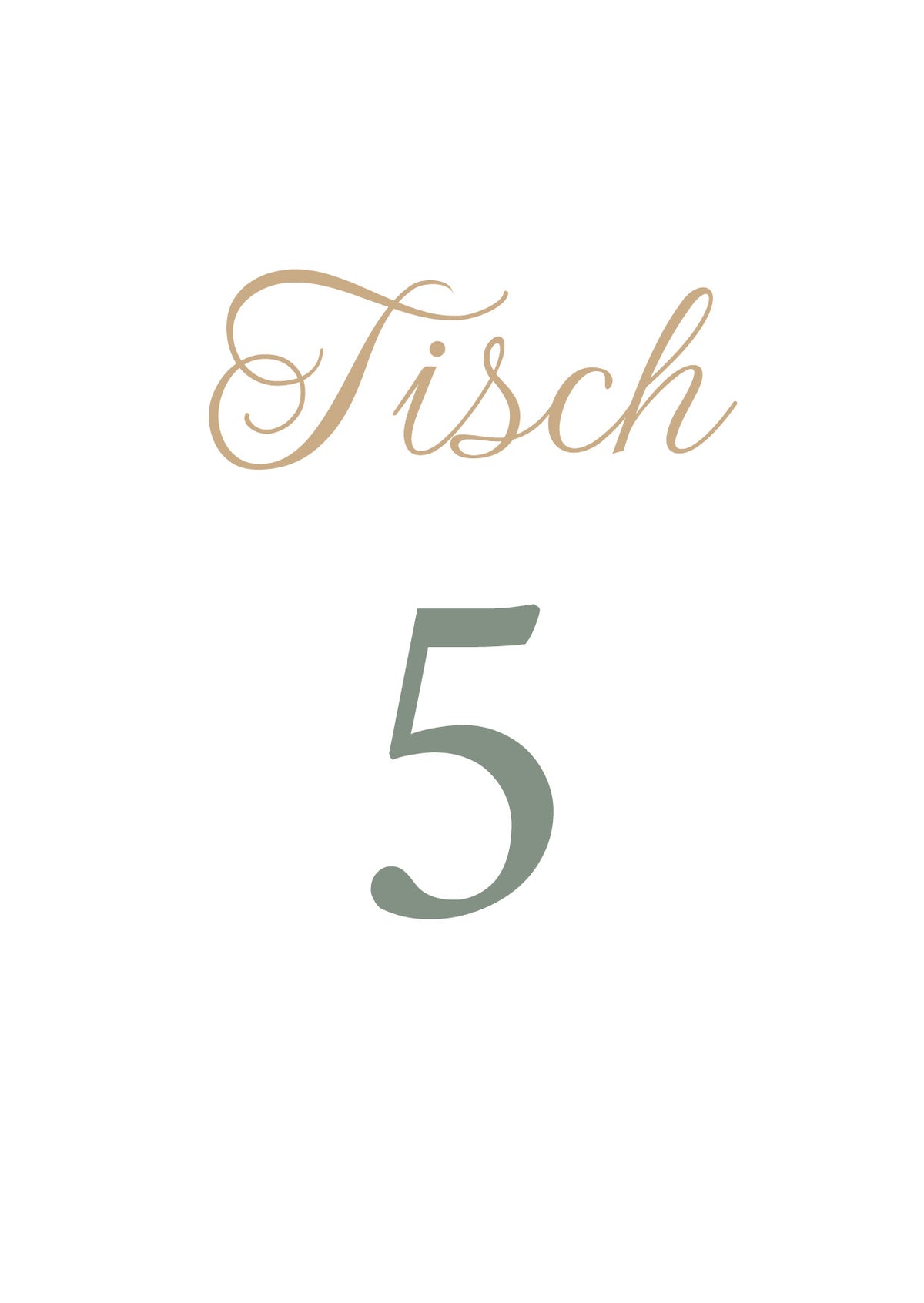 Tischkarten Hochzeit „Weiß“ – Tischnummern passend zum Sitzplan