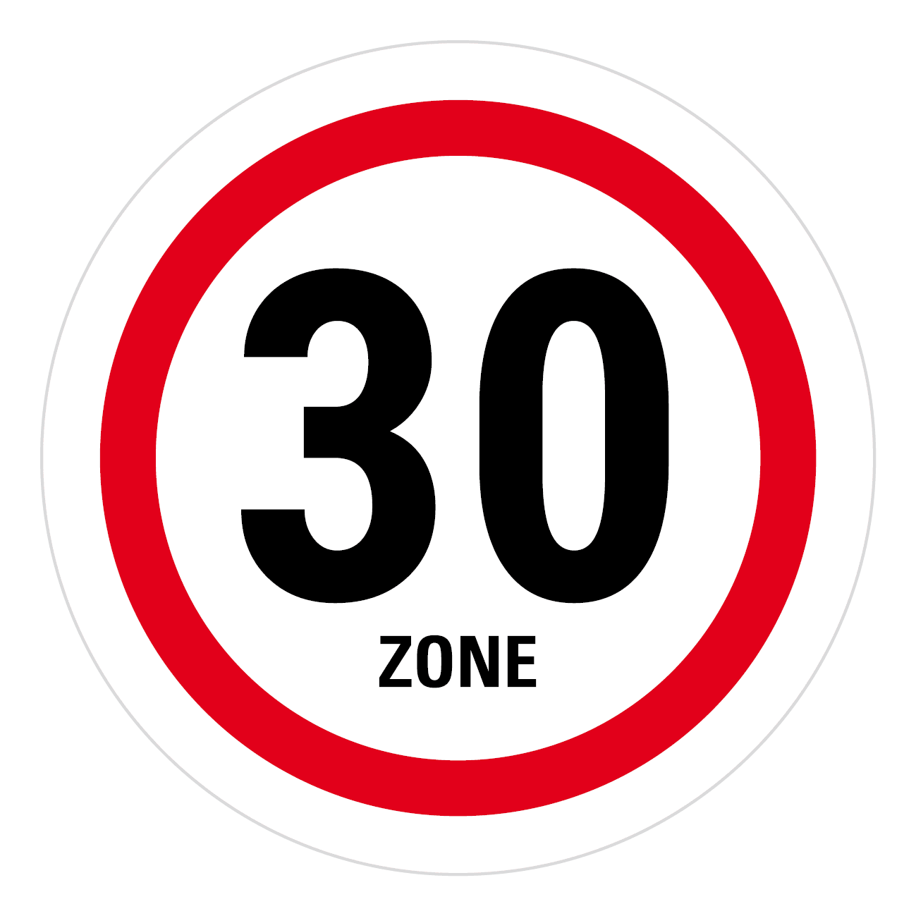 Bierdeckel Einladung zum Geburtstag: Zone 30 - Individuelle Einladung