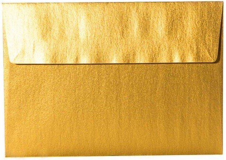 Briefumschläge DIN C6 - Gold - Individuelle Einladung