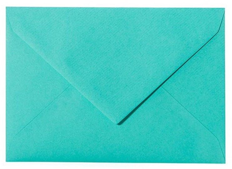 Briefumschläge DIN C6 - Mintgrün - Individuelle Einladung