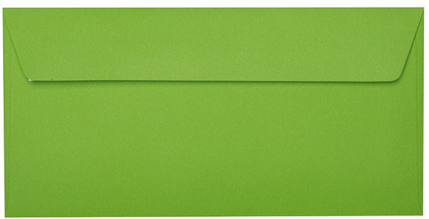 Briefumschläge DIN Lang - Grasgrün - Individuelle Einladung