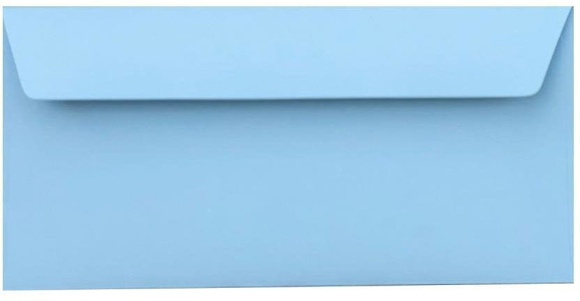 Briefumschläge DIN Lang - Hellblau - Individuelle Einladung