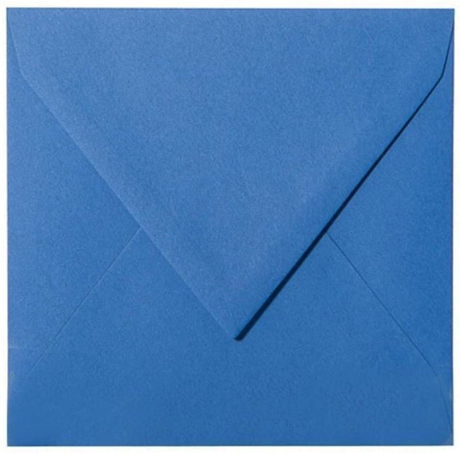 Briefumschläge Quadratisch - Königsblau - Individuelle Einladung
