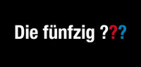 Einladung zum 50. Geburtstag: Drei Fragezeichen - Die fünfzig Individuelle Einladung