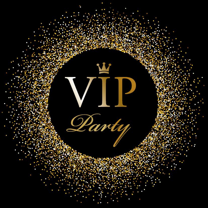 Einladung zum 50. Geburtstag: VIP Party Individuelle Einladung