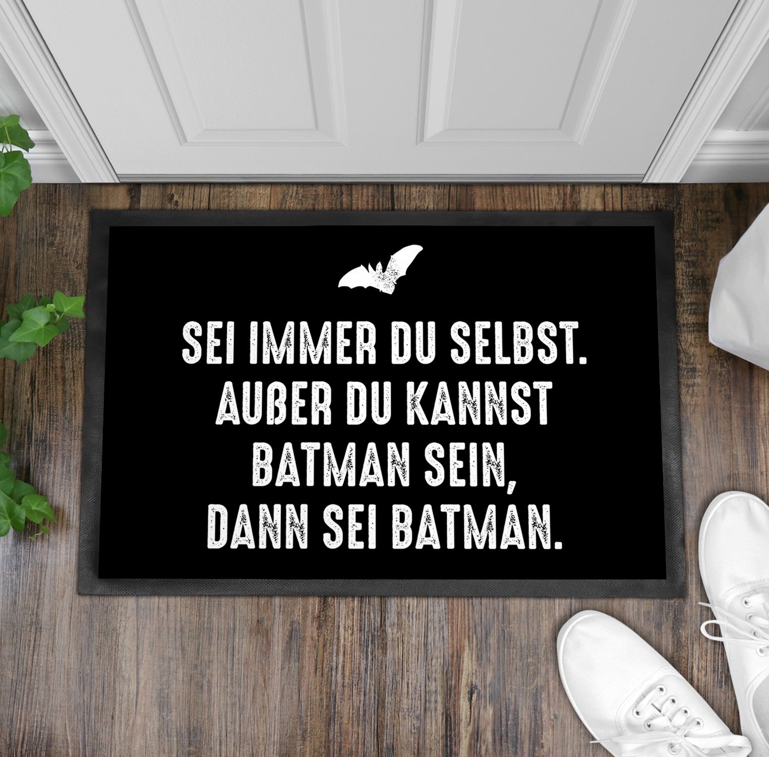 Fußmatte "Batman" - Individuelle Einladung