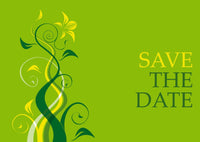 Save the Date Karten: Lebe Deinen Traum Individuelle Einladung